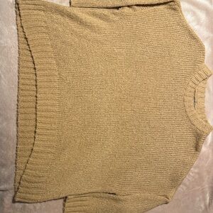 Aerie Women's Sweater in Warm Tan